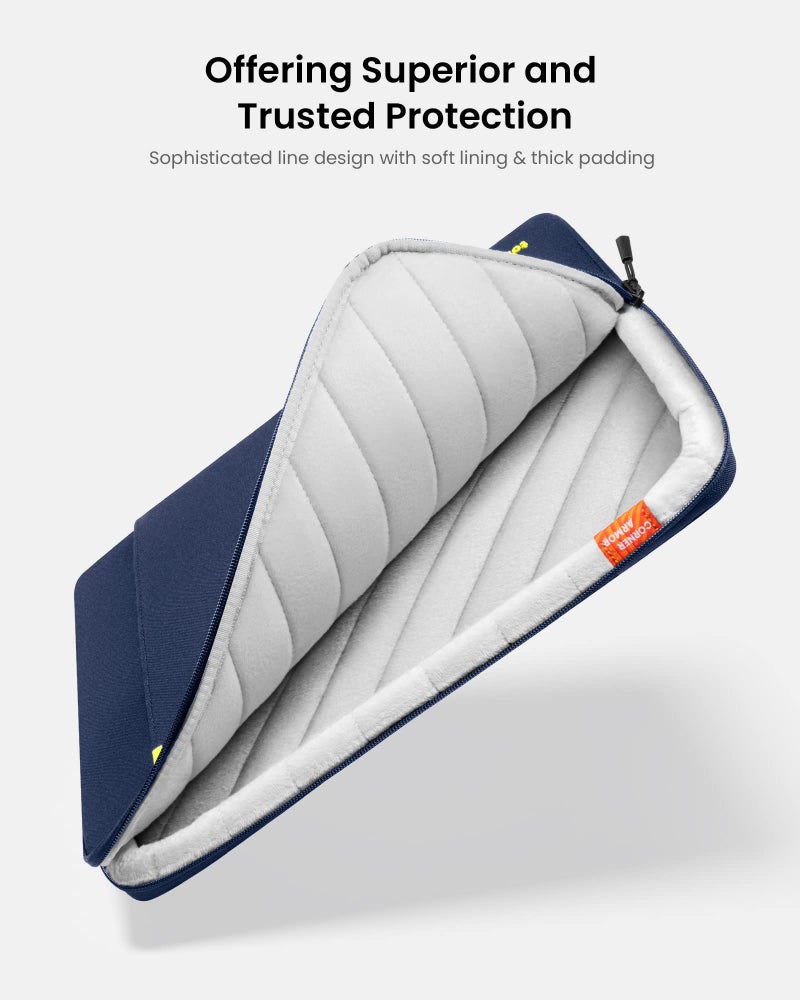 tomtoc 360 Protective Laptop Sleeve for 14-inch MacBook Pro M3/M2/M1 Pro/Max A2992 A2918 A2779 A2442 2024-2021  13.8-inch New Surface Laptop 7th Edition  Copilot+ PC  Water-Resistant MacBook Case - Image 3